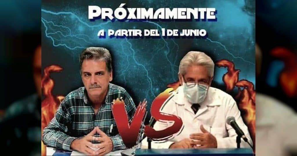 Un meme de un hipotético enfrentamiento entre el Dr Francisco Durán y el Dr José Rubiera fue viral entre los cubanos hace unos meses