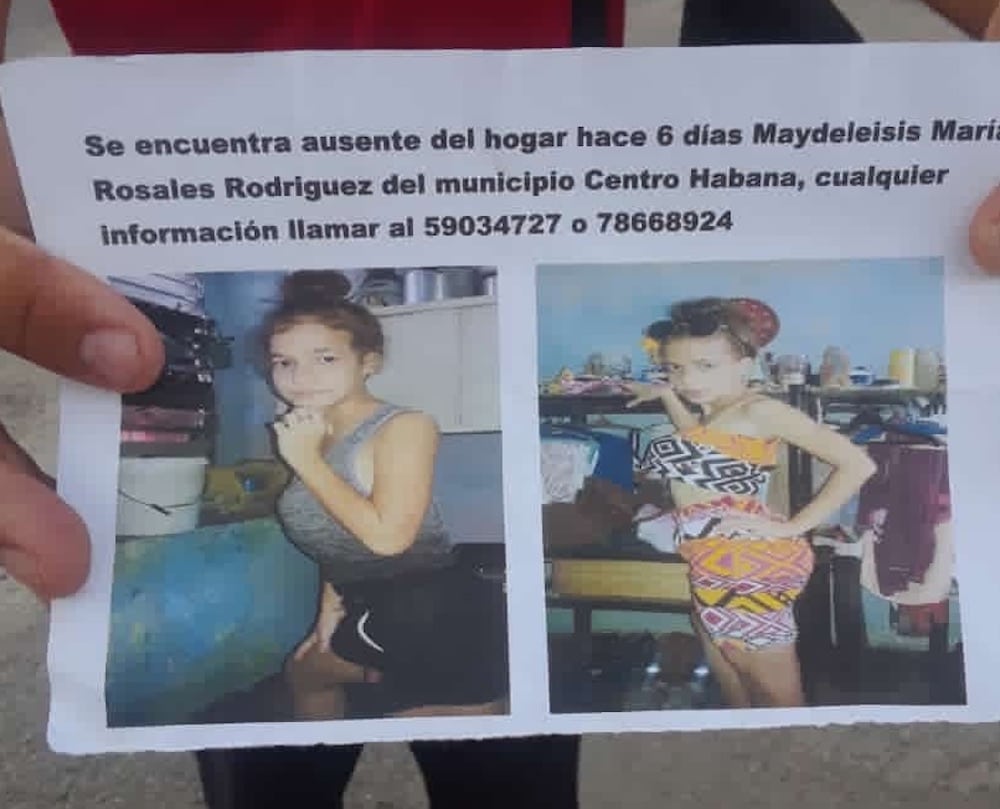 menores desaparecidos en Cuba
