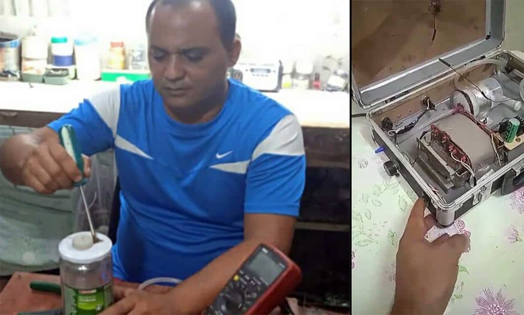 Cubano creó dispositivo para salvar a su esposa con COVID