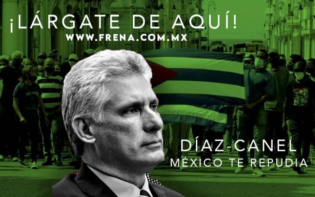 Cuestionan visita de Díaz-Canel a México