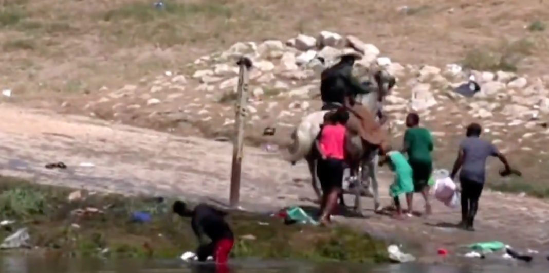 Migrantes haitianos en Texas