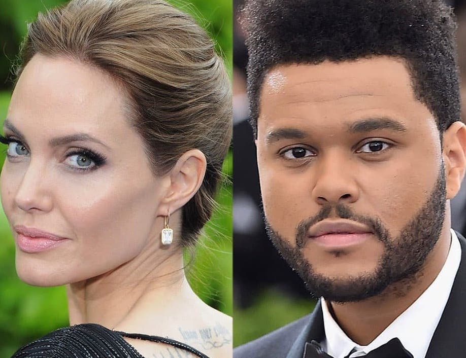 Angelina Jolie The Weeknd