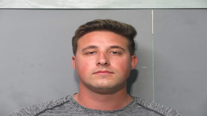 David Perkins, uno de los sujetos que incendió la boya de las 90 millas