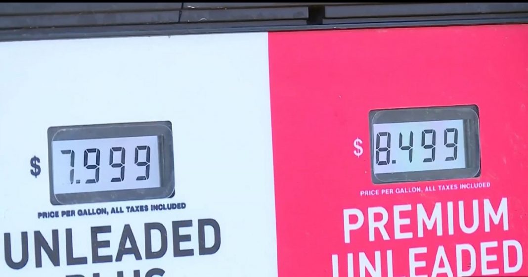 Se dispara el precio de la gasolina en los Estados Unidos.