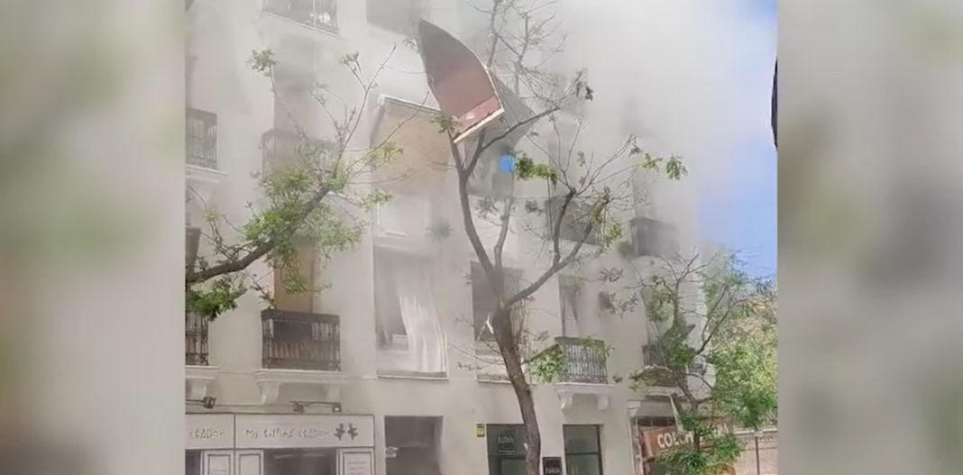 Explosión en Madrid