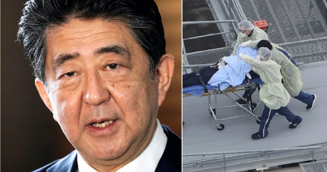Dan muerte durante discurso, con dos disparos, a Shinzo Abe