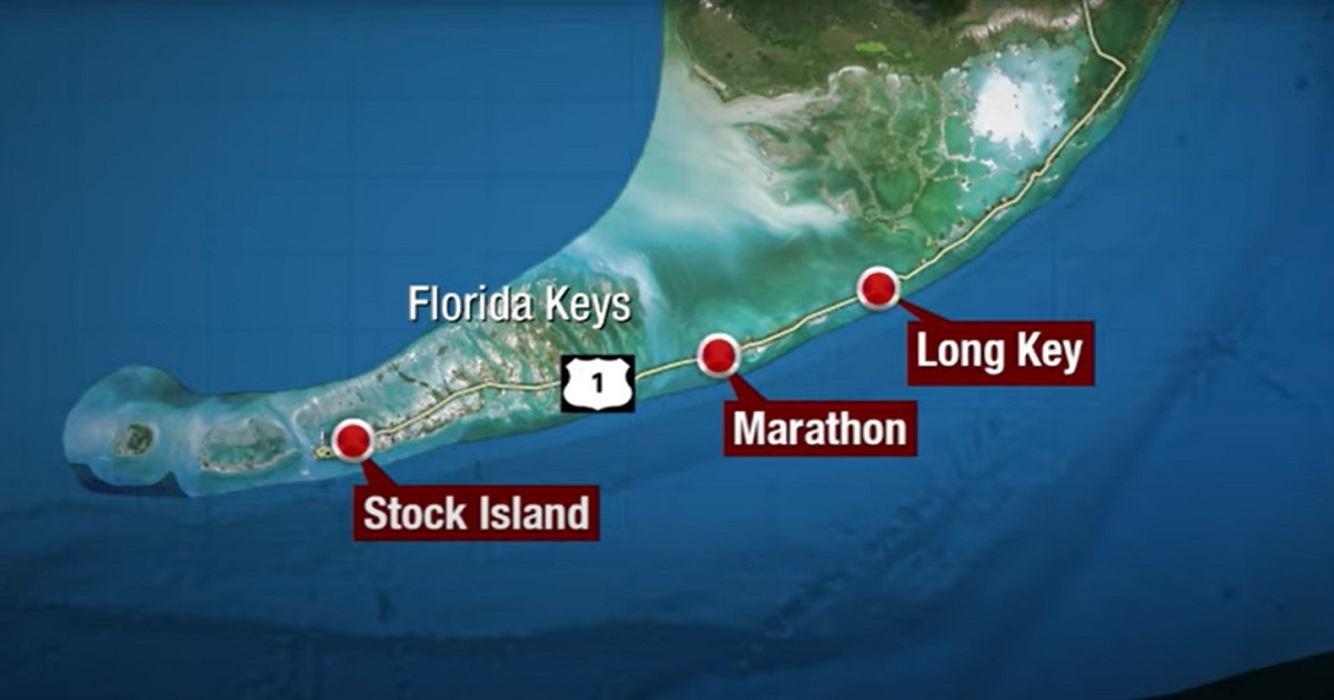 Balseros llegan a Cayos de la Florida - Puntos De Llegada Balseros Cubanos 