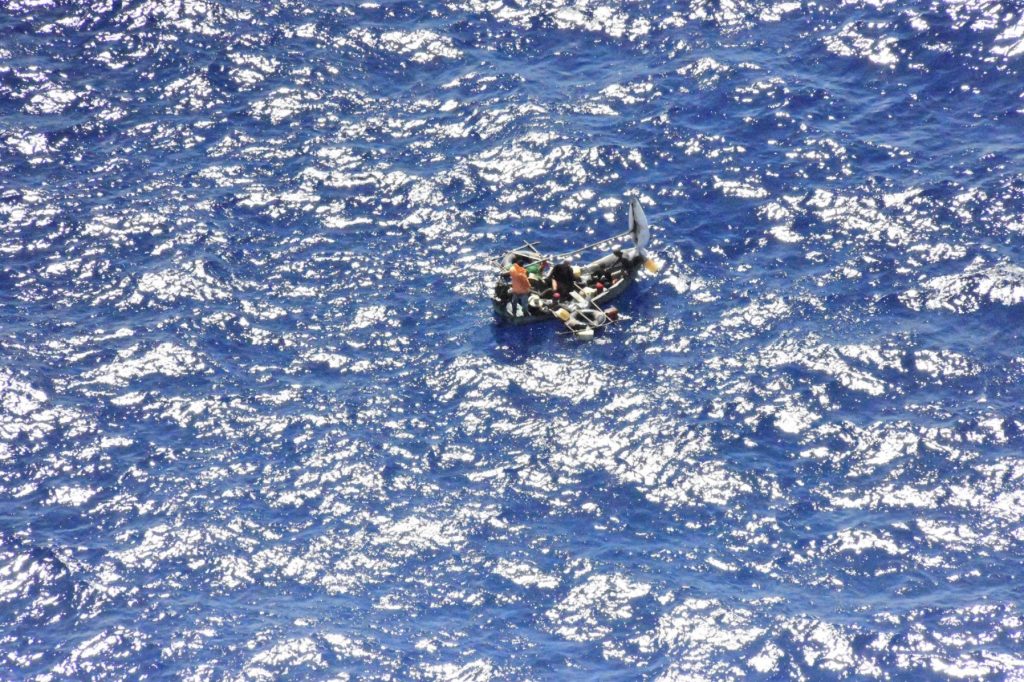 balseros cubanos a la deriva