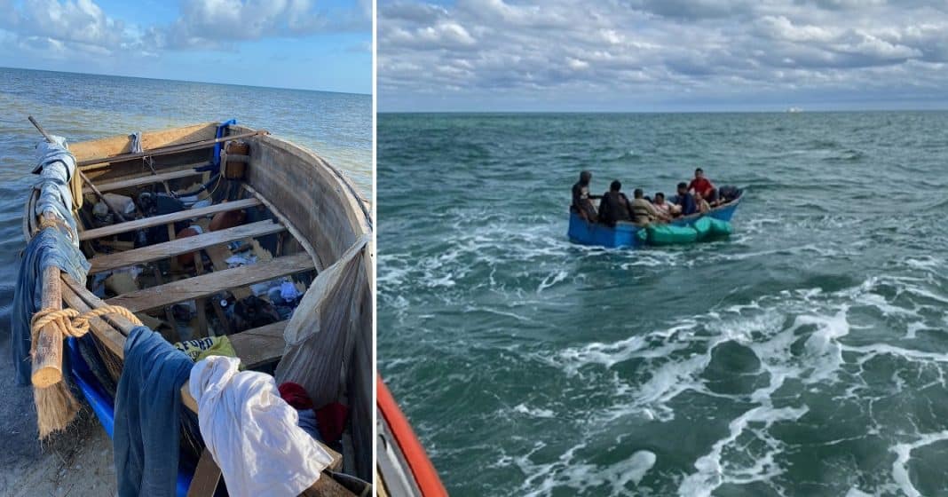 Migrantes cubanos intentan llegar a los EE.UU. tanto por mar como por tierra