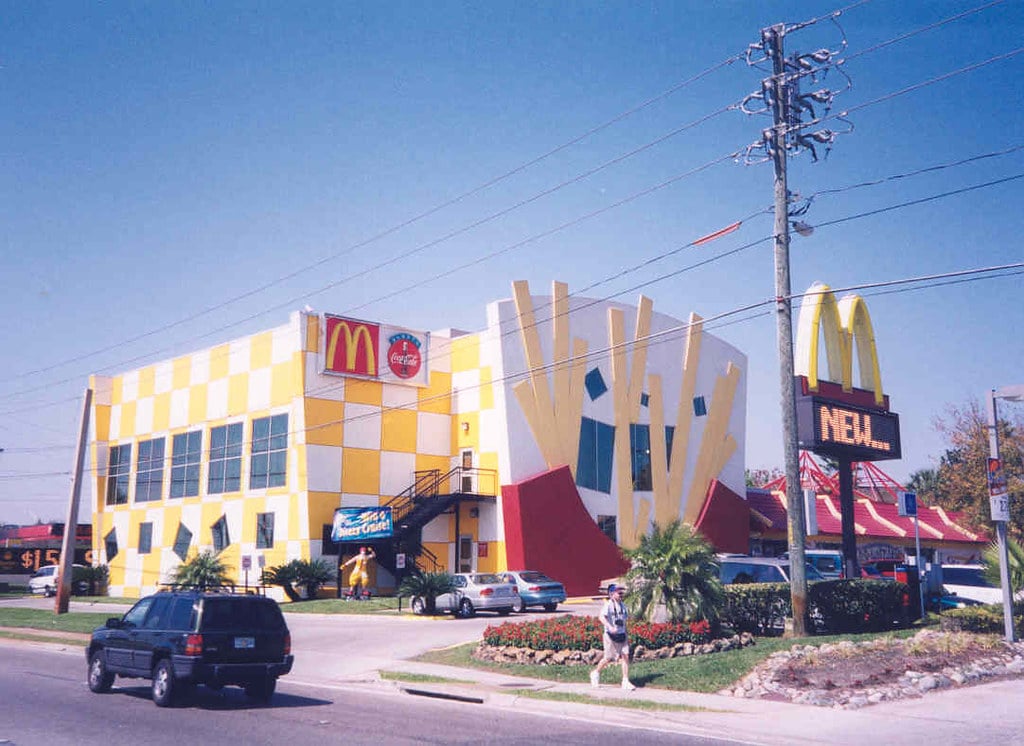 Un restaurante de comida rápida en Orlando, Florida.