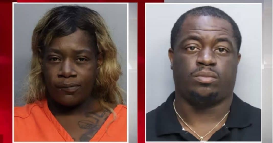 Hombre y mujer atacan a sus respectivas parejas en Miami