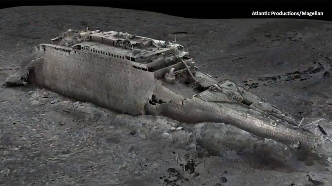 Una Réplica Digital del Titanic, el naufragió más importante de la historia