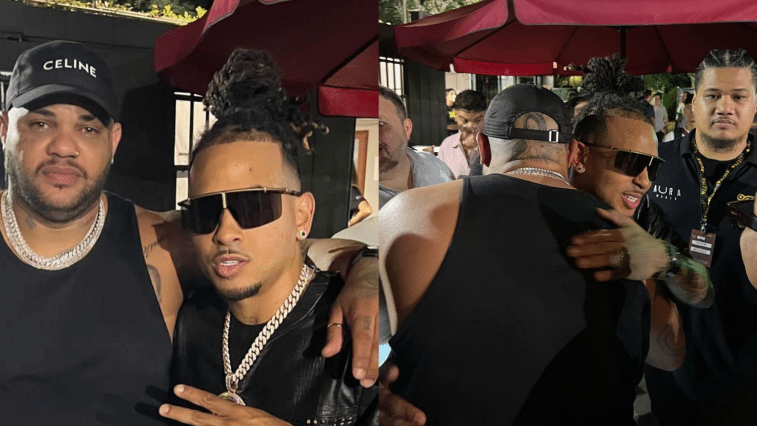 El Taiger comparte fotos con Ozuna