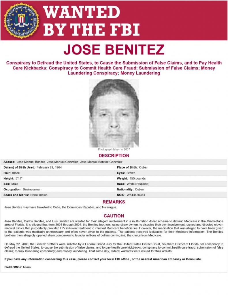 Tres Cubanos En Lista De Los 20 Criminales M s Buscados Por El FBI En 