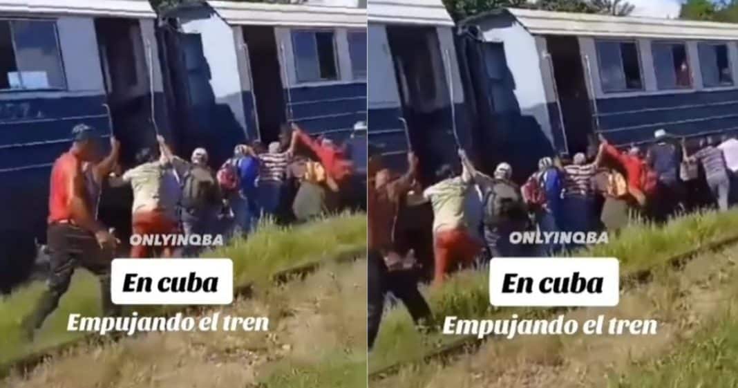 Tren en Cuba