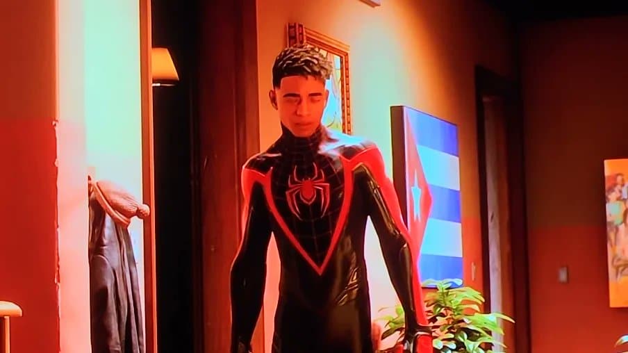 Internautas descubren fallo en Spider-Man 2 copn las banderas de Cuba y Puerto Rico.