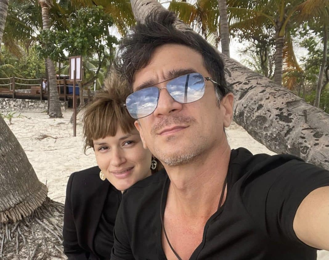 David Blanco y su esposa