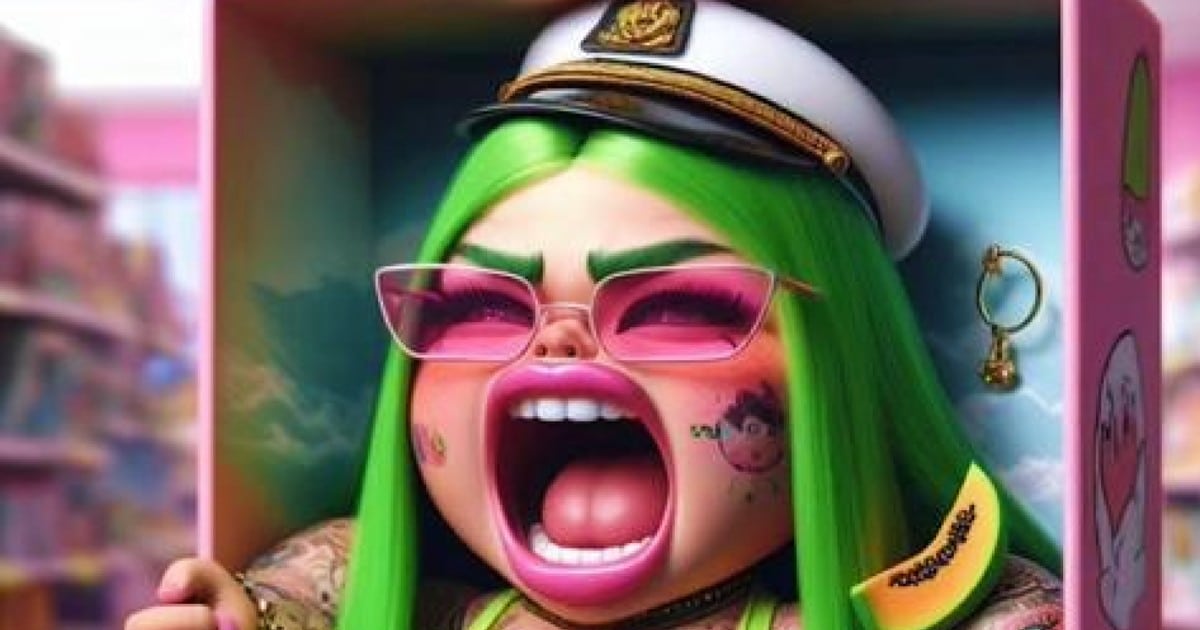 La Diosa ya tiene muñeca propia “Viene con una papaya de 40 libras