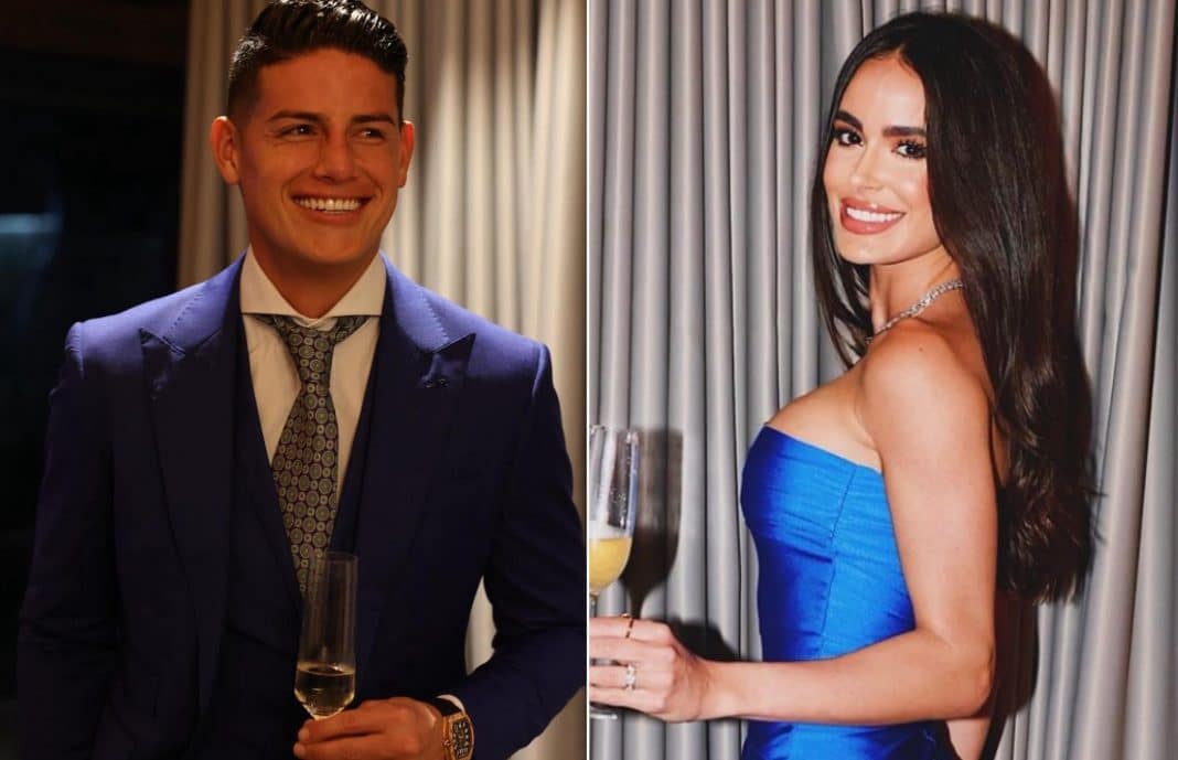 La foto que confirma el romance entre la cubana Marianela Ancheta y el futbolista James Rodríguez