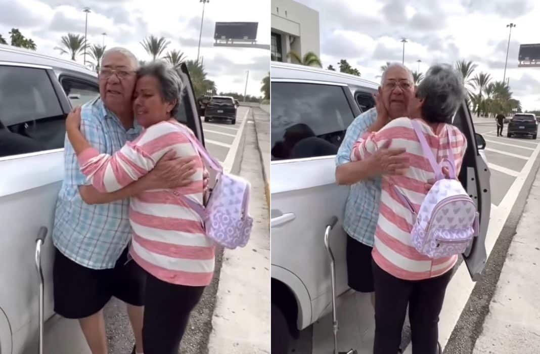 Cubana y su padre se reencuentran en EE. UU. después de 42 años: “Ay, mi viejito, cuántos años”