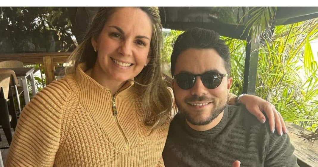 Maylín Legañoa junto a Yaniel Castillo.