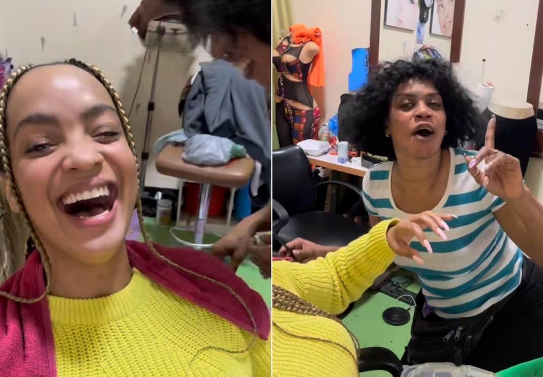 Seidy La Niña sorprendida con su peluquera: “¡Una haitiana cantando mis canciones!”