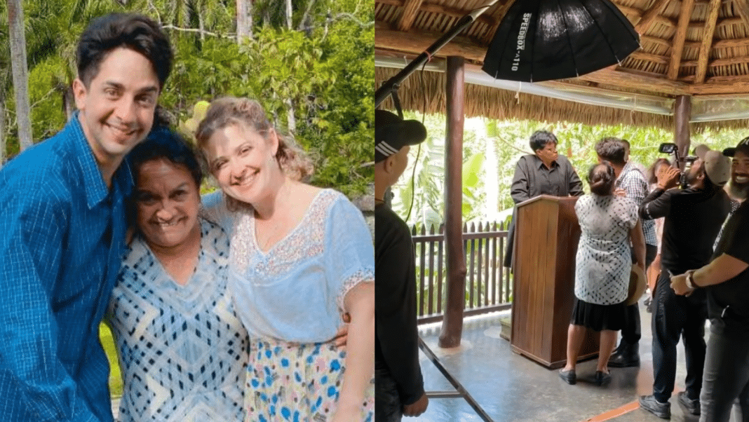 Enrique Bueno, Ana Gloria Bouden y Clarita García
