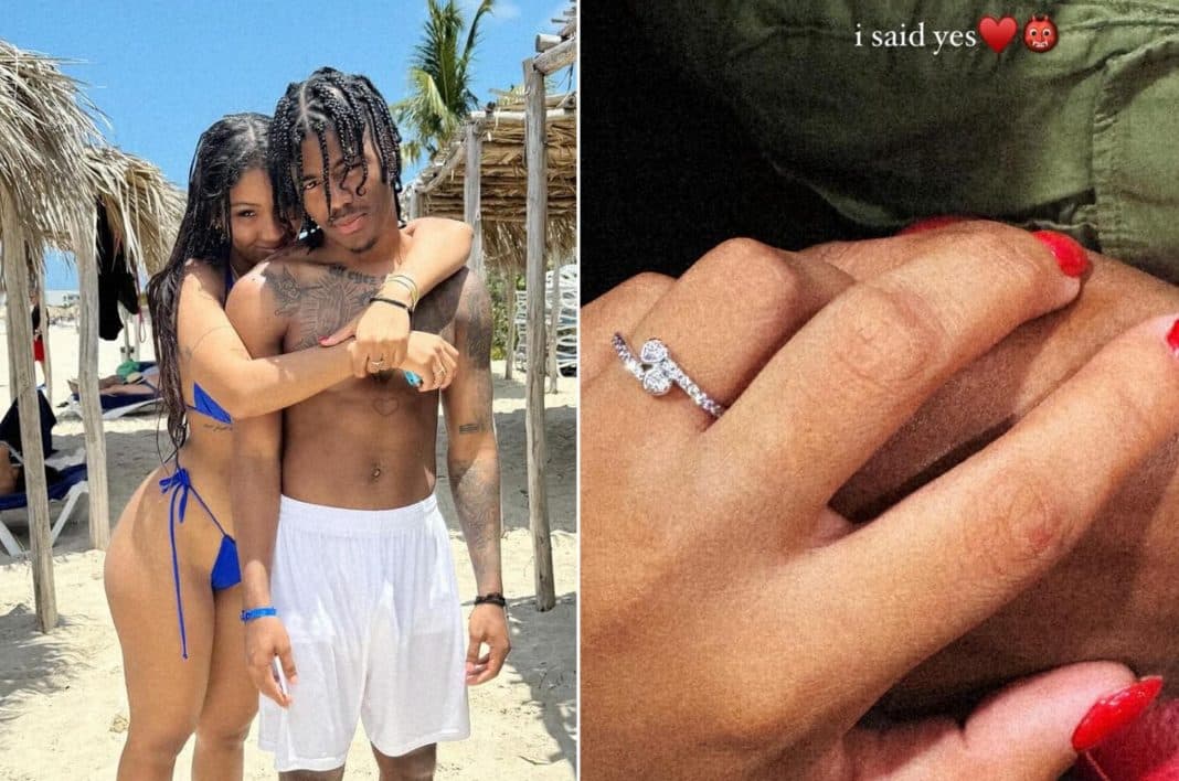 Wampi le pide matrimonio a su novia en Cuba