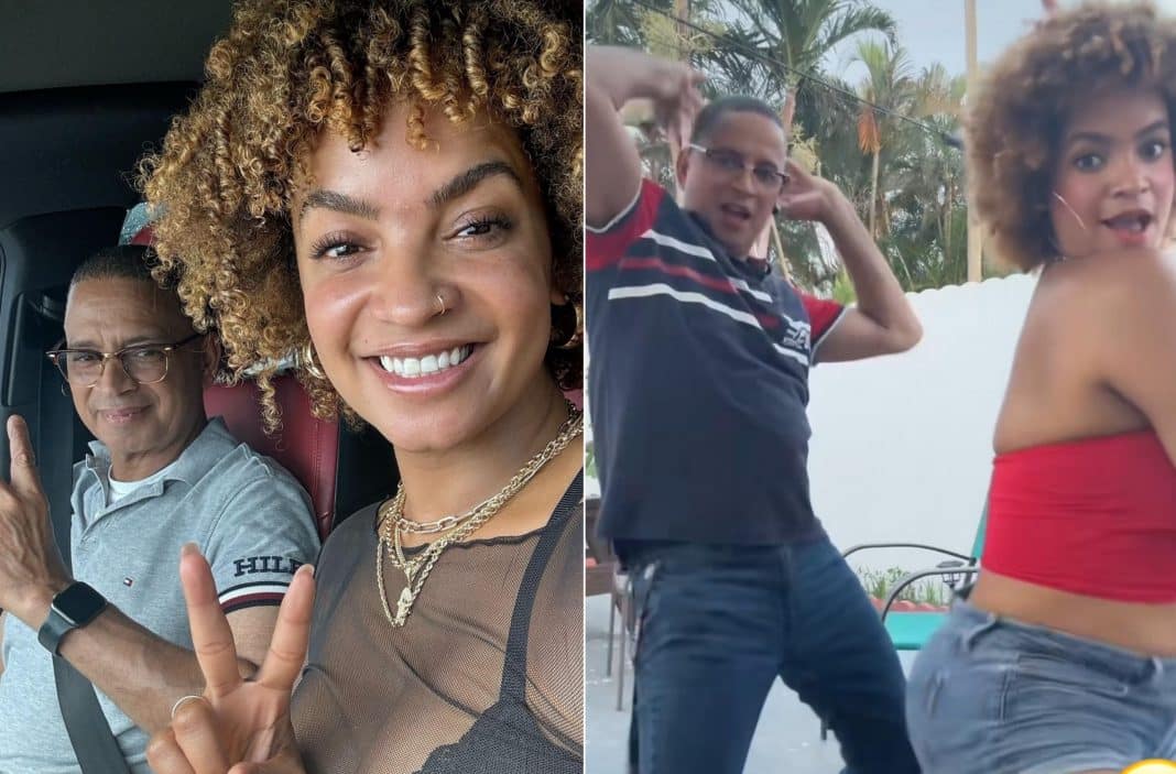 ¡De tal palo! Seidy La Niña presenta a su papá Orlando Carrera