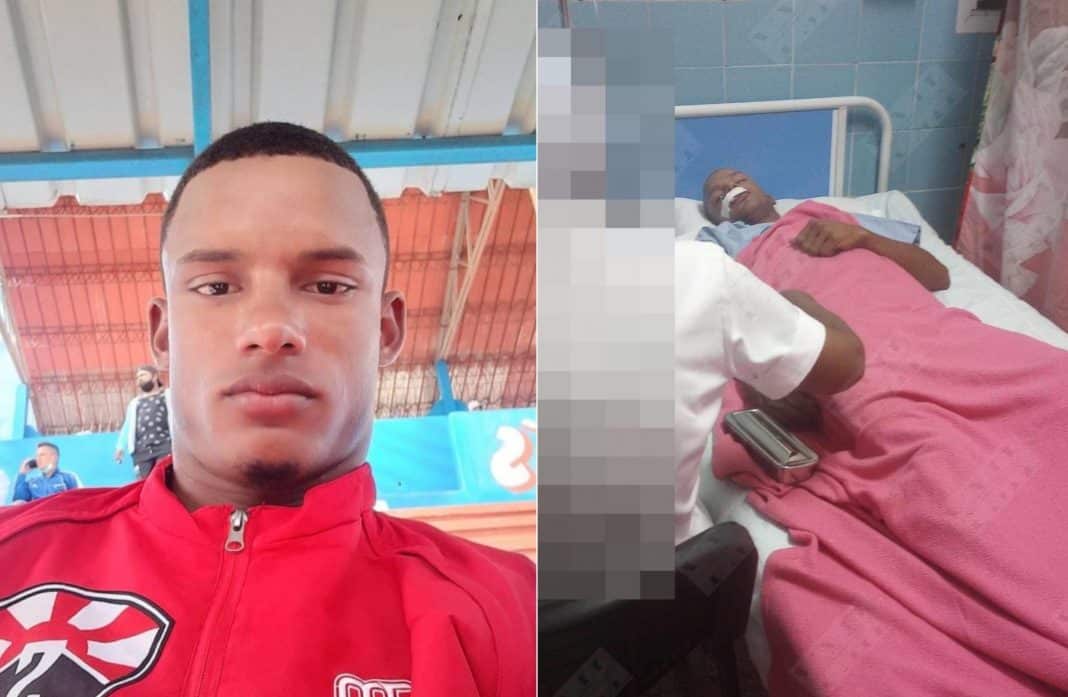 Lanzador de Santiago de Cuba herido de un pelotazo en partido contra Industriales