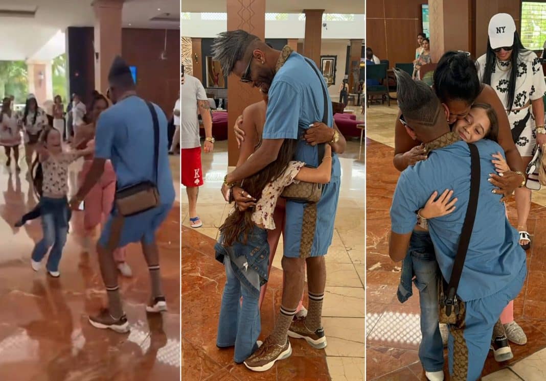 Hija de El Yonki se le aparece por sorpresa en Punta Cana tras meses sin verse