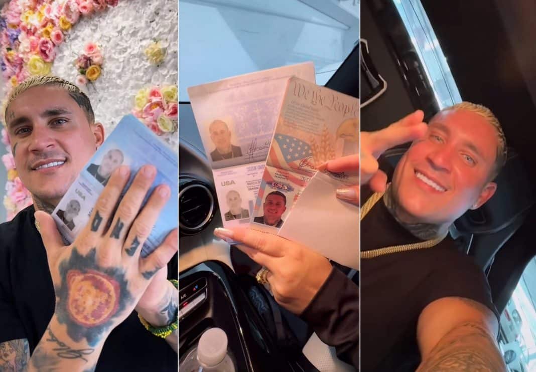 Osmani García renueva el pasaporte tras cambiarse el color de los ojos