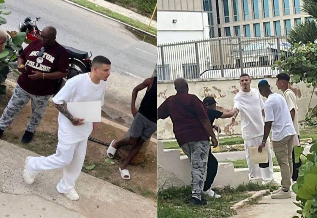 Captan a Bebeshito en la embajada de EE. UU. en La Habana