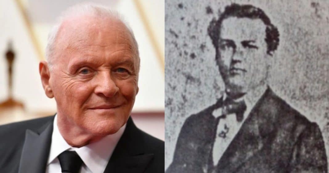 Anthony Hopkins y Juan Calixto Oxamendi