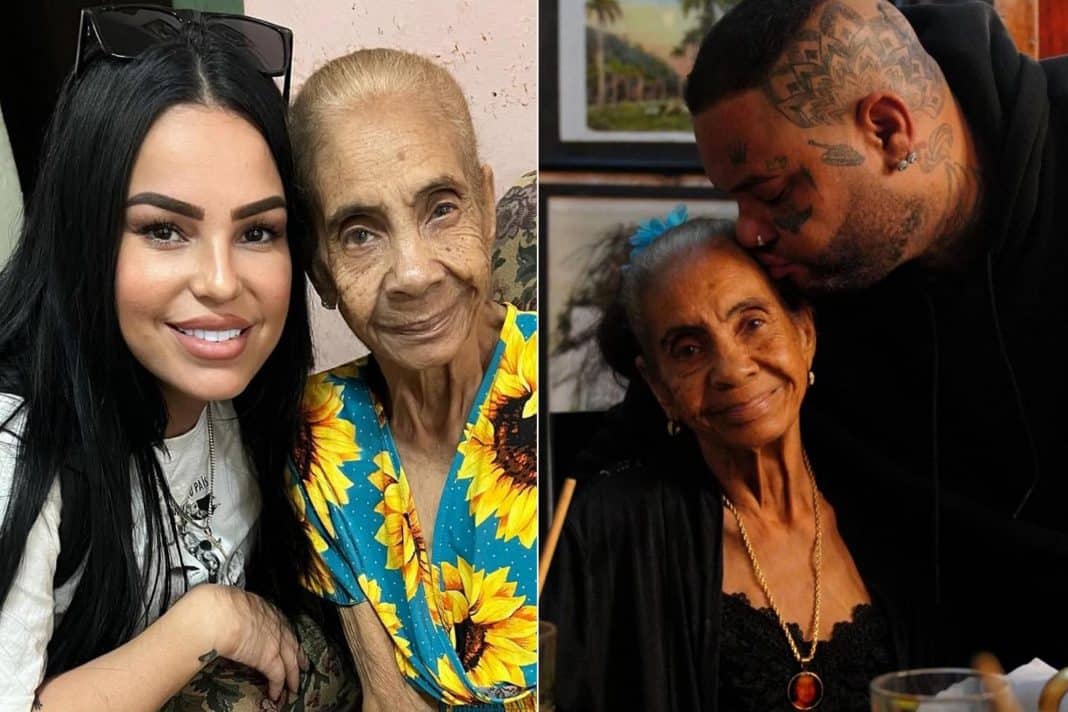 Teresa Padrón visita a la abuela de El Taiger en Cuba