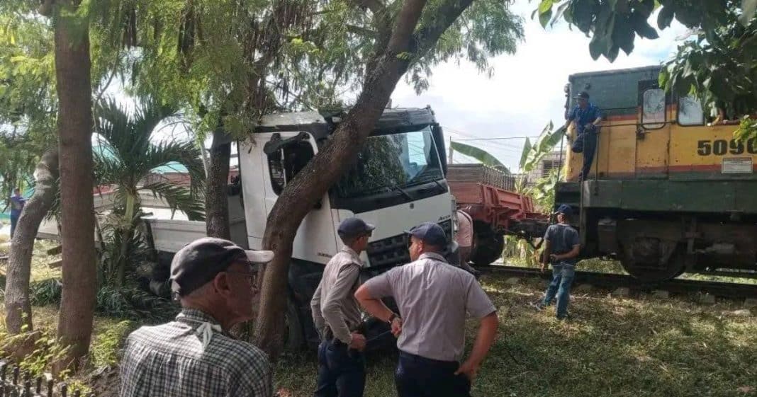 Accidente en Sancti Spíritus