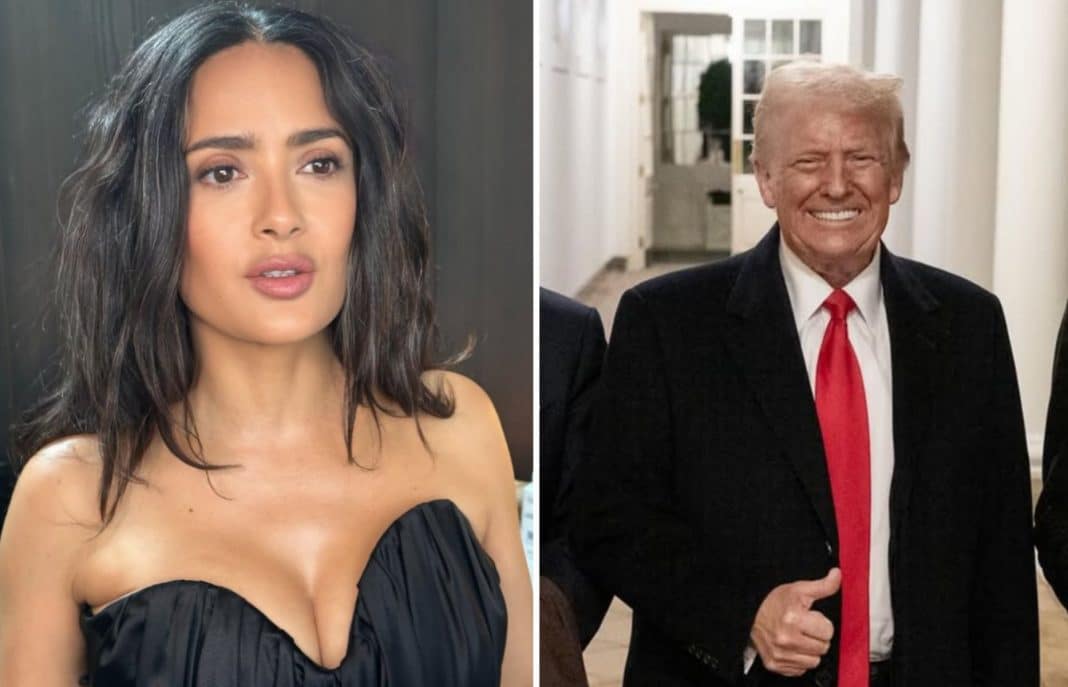 El día que Trump le pidió a Salma Hayek que dejara a su novio por él: esto fue lo que respondió la actriz