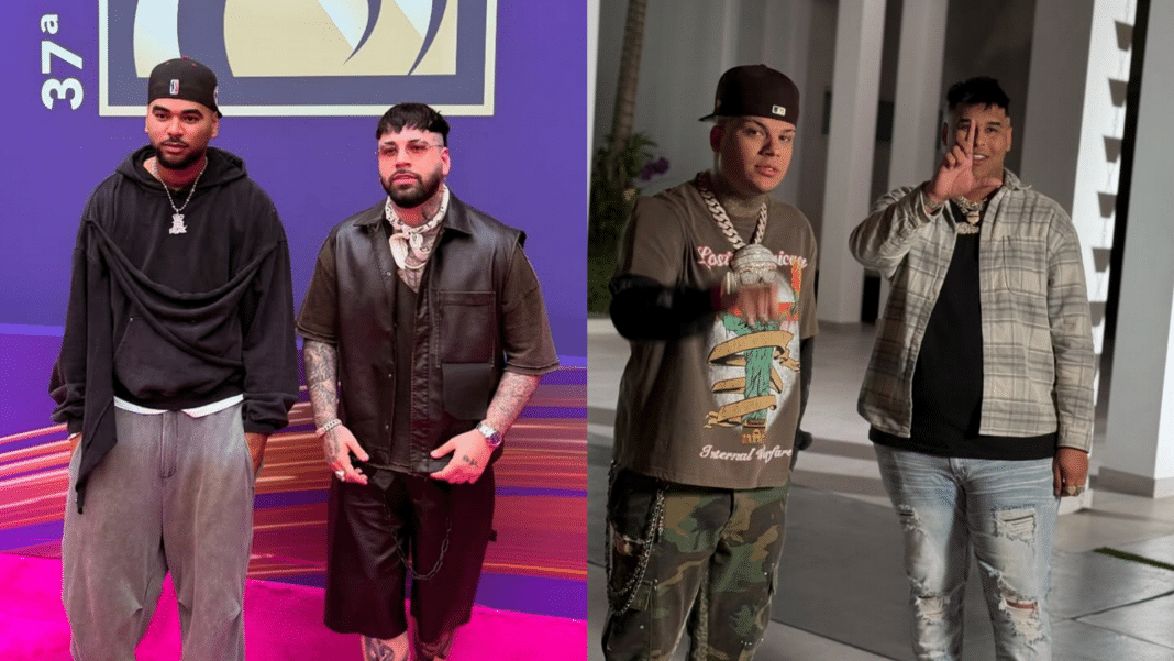 Charly & Johayron y Dany Ome y Kevincito el 13