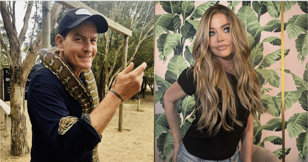 Denise Richards y Charlie Sheen. Su matrimonio explotó Hollywood, pero duró poco.