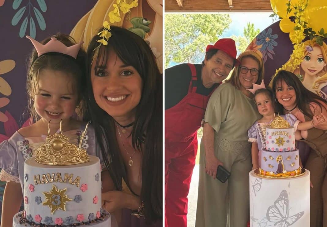 Havana, nieta de Isabel Santos, cumple 3 añitos como toda una princesa Disney