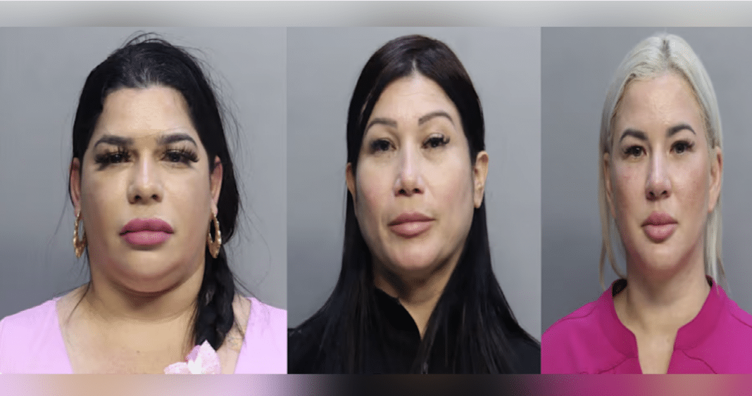 Hispanas arrestadas en Miami