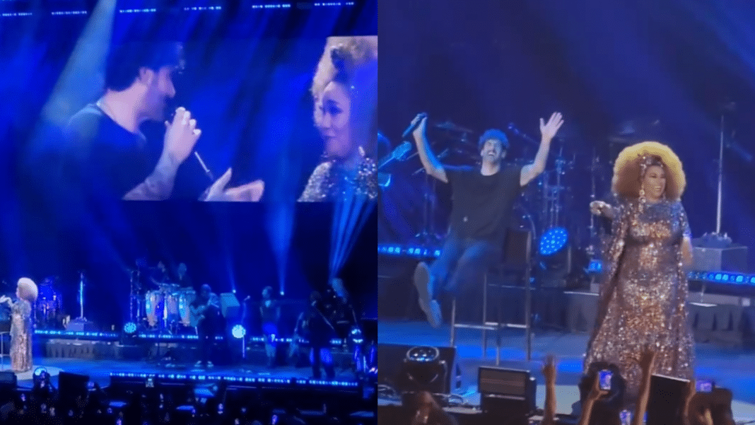 Melendi y Aymée Nuviola