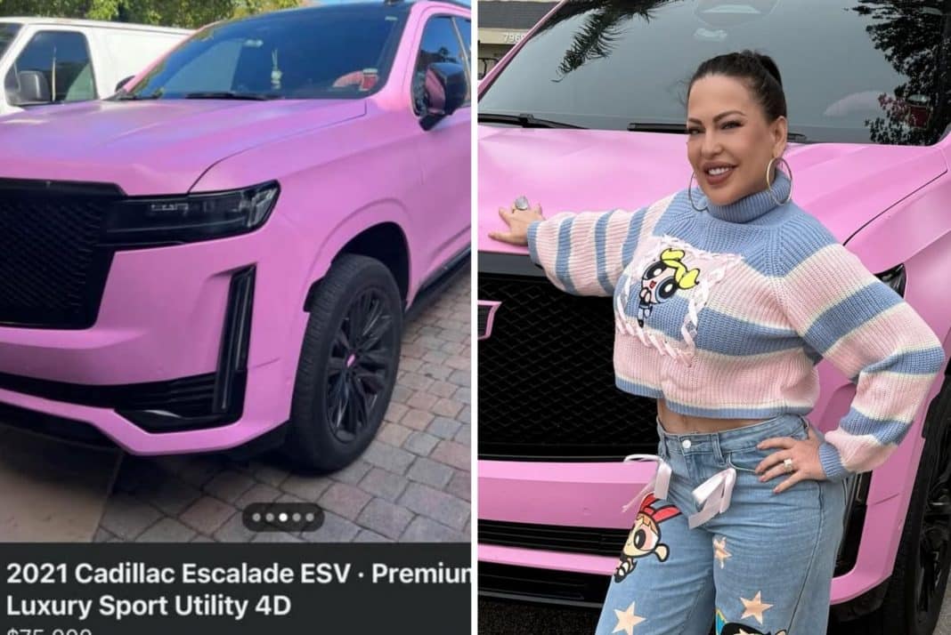 La Diosa pone en venta el famoso Cadillac de la discordia ¿Tiene problemas económicos?