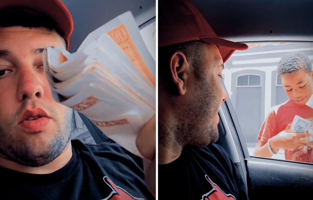 “Acciones que valen oro”: Mawell regala 1.000 pesos a un niño que vende dulces en las calles de La Habana