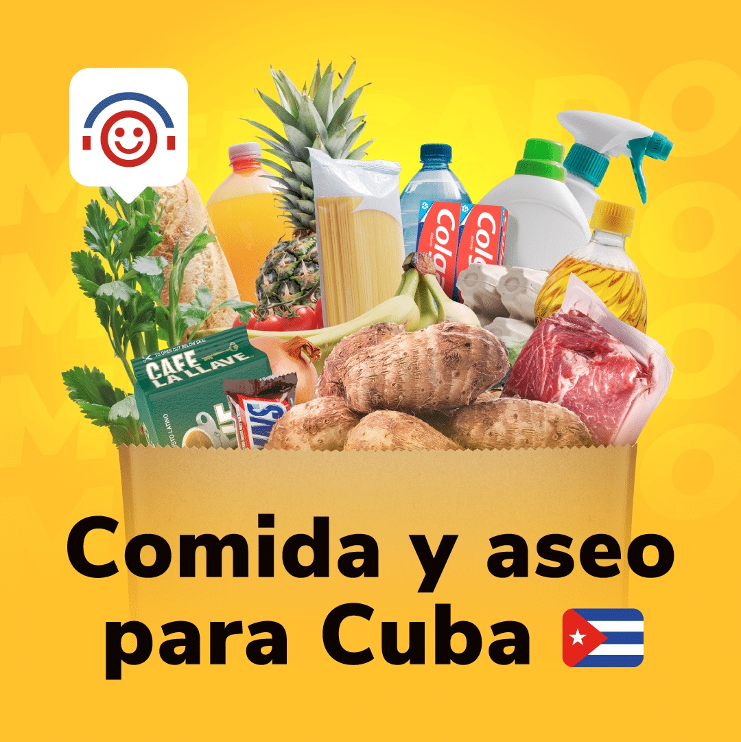 Comida, aseo y medicinas para Cuba ¡Entrega hasta en el mismo día!