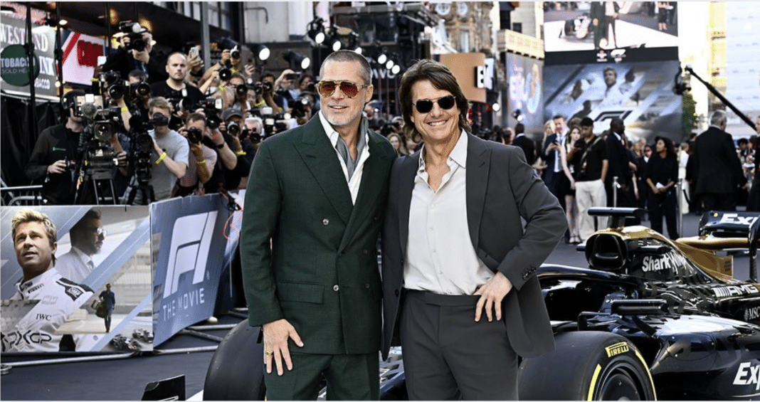 Brad Pitt y Tom Cruise juntos