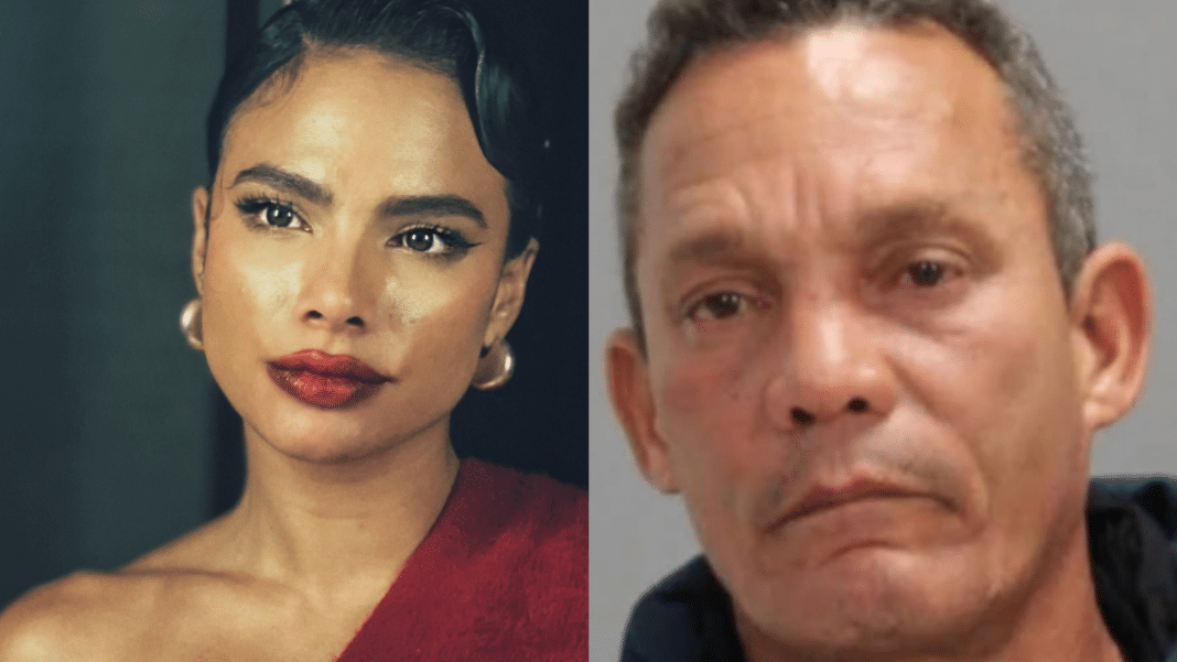 Yany Prado y presunto asesino del padre de la actriz
