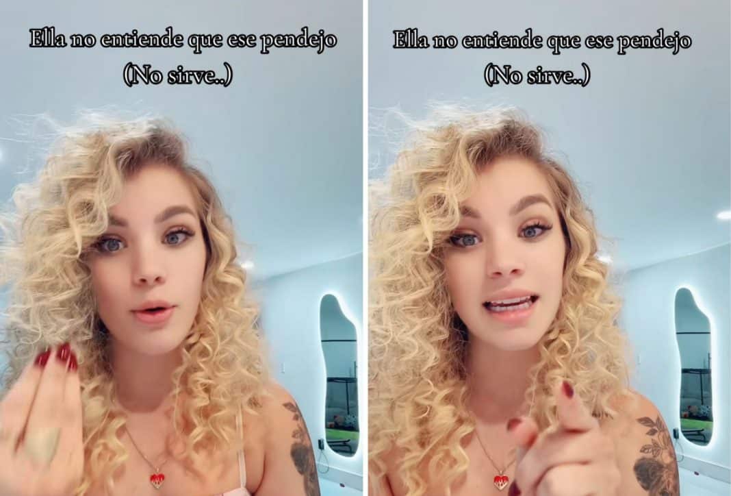 Claudia Artiles le canta a los hombres que “no sirven” y le llueven comentarios: “Esa canción es para ti, escúchala tú”