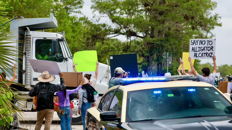 Hubo protestas masivas contra la cárcel llamada 