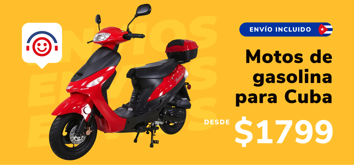Motos de Gasolina para Cuba